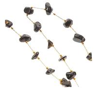 Holibanna Collana Fai da Te Pietre Naturali Striscia Perline Decorative Cristallo per Creazioni Artigianali Perfetta per Bracciali e Decorazioni Festive