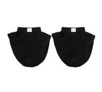 Holibanna Colletto Finto Clergy Nero Staccabile 2 Pezzi Unisex in Poliestere per Camicia Inserti per Colletti da Sacerdote Supporto Rigido per Cerimonie Religiose e Servizi Formali