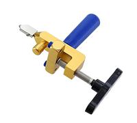 Holibanna Coltello per Taglio Vetro e Piastrelle Manuale con Impugnatura Rotante Ergonomica Lama per Ceramica e Specchi Utensile Multifunzione per Fai da Te Taglio Preciso da Colore Casuale