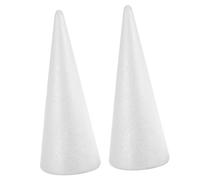 Holibanna Cono Bianco Solido Fatto A Mano 2 Pezzi Coni Artigianali Per Ragazzo Ragazza Progetti Fai Da Te Coni Per Natale Capodanno Decorazioni Per Casa