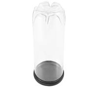 Holibanna Contenitore Nero Palline Pvc Trasparente per Coperchio Tennis | Badminton e Tennis Balls, Leggero e Facile da Riporre, da Mettere in Borsa o Auto