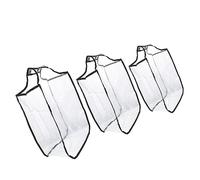 Holibanna Coprivaligia Trasparente in Pvc Ispessito Set da 3 Pezzi (20-22-24 Pollici) Custodia Protettiva per Bagagli da Viaggio Antipolvere Anti-graffio per Valigie Rigide e Morbide