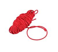 Holibanna Corda Elastica Rotonda Rossa 10m in Pp Multiuso Resistente per Negozio e Uso Domestico Elastico 3mm per Borse e Pendenti