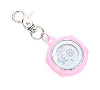 Holibanna cronometro elettronico watch guardare guarda l'infermiera per gli infermieri alunno display orologio fob digitale orologi da allattamento per le donne Acciaio inossidabile rosa