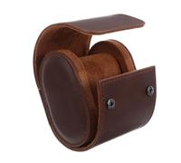 Holibanna Custodia Orologio Piccola in Pelle PU per Uomo e Donna Organizer Singolo Portatile Astuccio Protettivo Elegante per Viaggi d Affari Compleanni e Anniversari