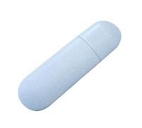 Holibanna Custodia Portatile per Spazzolino e Dentifricio e PP Organizzatore per Viaggi e Campeggio Nordic Protezione Batteri e Polvere come Tazza