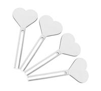 Holibanna Distributore Dentifricio in 4 Pezzi Spremi- per a Forma Cuore Facile Usare Accessori per Toiletta
