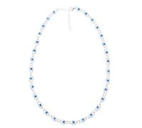 Holibanna Evil Eye Collana del Choker Turco Blue Eye Collana' Occhio Diabolico Minimalista Fatti A Mano di Perline Evil per Le Donne Ragazze (B)