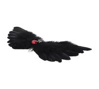 Holibanna Fermaglio Per Con Di Demone e Strass Cuore Accessorio Unico Per Matrimoni Festività e Occasioni Speciali Clip Leggera e Sicura Per Donne