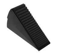 Holibanna Fermaporta Regolabile Inox con Base Gomma Antiscivolo Fermaporta Pesante per Porte Spessore Variabile Stop Resistente e Stabile per Uso Domestico e Commerciale