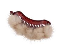 Holibanna Forcina Di Peluche Fermagli Per Pelosi Fermagli Per in Plastica Per Artigli Da Donna Clip Ad Artiglio Per Folti Clip io Per Beige