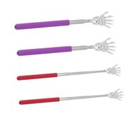 Holibanna Grattaschiena Retrattile Portatile in Metallo Strumento Manuale Per Massaggio Antiprurito Pratico Ed Eccellente Per Raggiungere Punti Difficili