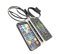 Holibanna Hub Argb Multi Port per Computer con Telecomando Controller Illuminazione con Funzioni Sincronizzazione e Della Della Facile Installazione e Madre
