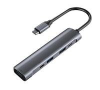 Holibanna Hub Usb c Adattatore Multi Usb Dual Type- Ethernet Laptop e Desktop Accessorio Per e Casa