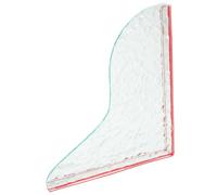 Holibanna Impermeabile Vasche da Bagno Guardia Angolo Circondare Caldo Paraspruzzi Bordo Vasca Paraspruzzi Bordo Doccia Paraspruzzi per Vasca da Bagno di Casa Verde Chiaro Acrilico
