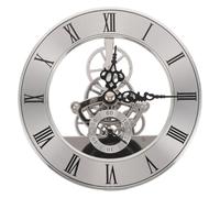 Holibanna Inserti per Movimento di Orologio scheletrato - Quadrante Rotondo al Quarzo con Numeri Romani da 86 mm - Ricambio in Miniatura per Progetto di Decorazione Fai da Te con meccanismo di