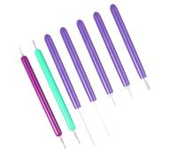 Holibanna Kit 7 Pezzi per Quilling Carta Fai da Te Penna a Doppia estremità Strumenti per Arte Carta Ago in Acciaio Leggero e Facile da Usare per Decorazioni Artigianali Colore Casuale