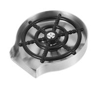 Holibanna Lavabicchieri Automatico in Acciaio Inox con Spruzzatore per Lavello Risciacquo Rapido e Sicuro per Bottiglie Tazze da e Biberon per e Bar Facile da Usare e Resistente