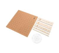 Holibanna Macrame Soft Cork Board con T Pins Resistenti e Righello Tavola Griglia per Fissaggio Corda e Progetti di Completo per Principianti e Artigianato DIY