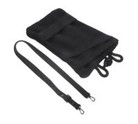 Holibanna marsupio all'aperto tasca portaoggetti borsa portaoggetti borsetta per chiavi kit utensili Vita organizzatore di borse marsupio da uomo marsupio da corsa Panno Oxford Black