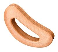 Holibanna Massaggiatore in Legno Per Spalle e Collo Con Design Ergonomico Scanalature Strumento Manuale Per Corpo e Miglioramento Della Circolazione Facile Da Impugnare e Adatto Uso Personal