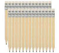 Holibanna Matite da Golf Corte in Legno Naturale Gomma, Set da 40 Pezzi, Matite Cancellabili Mini per Scrivere e Disegno in Ufficio e Scuola, Pratiche e Leggere per Artisti e Insegnanti