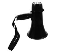 Holibanna Megafono Portatile 25w Nero in ABS per Tifo e Comizi | Suono Chiaro e Stabile, Basso Consumo, per Rally e Cheer, Formato Compatto da Usare Ovunque