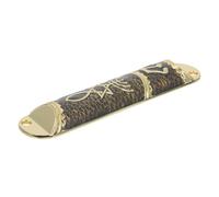 Holibanna Mezuzah in Metallo con Pergamena Mezuzah Placca per Porta Mitzvah Ebraica Decorazione su Telaio della Porta
