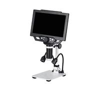 Holibanna Microscopio Digitale Portatile con Schermo LCD Microscopio USB per Video Miniatura Ispezione Elettronica e Valutazione Gioielli Compatibile Multilingue