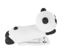 Holibanna Mini Cucitrice a Forma di Panda in Morbida Plastica e Metallo, Leggera e Compatta, per Back To School Party in Casa o Aula