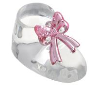 Holibanna Mini Statua Di Scarpa in Cristallo Decorazione Per Matrimonio Ornamento Per Feste Centrotavola Elegante Come Bomboniere