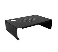 Holibanna Monitor Ergonomico Scrivania Porta Laptop Salvaspazio con Superficie Liscia e Gambe Design per Doppio Monitor e Stampante