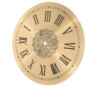 Holibanna Numeri A Disco per Orologio al Quarzo in Alluminio per La Sostituzione del Quadrante Dell'Orologio Numerico Parti di Orologi con Quadrante retrò Romano Grandi Orologi con