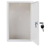 Holibanna Ordinare Il Cartone Del Latte Cassetta Postale Con Serratura Caso Per Cassa Del Latte Per La Casa Latticini Cassette Postali a Muro Porta Latte a Parete Chiave Montato Bianca Abs