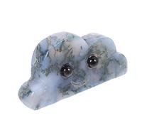 Holibanna Ornamenti di Pietra di Cristallo Arredamento Moderno Figurine Casa di Grandi Dimensioni Mini Cristalli Decorazione Domestica Decorativo Piccolo Arredamento Nube per Soggiorno Green