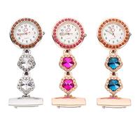 Holibanna Orologio Da Tasca 3 Pezzi Per Ragazzi E Ragazze Orologio Portatile in Lega Di Zinco Antigraffio Casuale