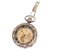 Holibanna Orologio Da Tasca Meccanico Manuale Vintage in Lega Orologio Da Tasca Traforato Meccanismo Ruota Come Regalo Per Familiari e Amici