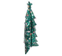 Holibanna Palloncino Albero di Natale Gonfiabile Gigante in Foil Riflettente Autogonfiabile e Autoportante Decorazione Festiva Riutilizzabile per Feste e Scenografie Natalizie in Casa Negozi
