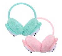 Holibanna Paraorecchie Design in Poliestere Ragazza per Invernali 2 Pezzi Protezione Orecchie Freddo in Inverno Attività All'aperti