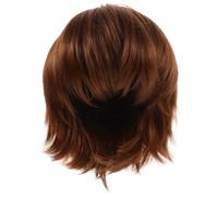 Holibanna Parrucca Corto Dritta Per Donna Leggera e Pratica Accessorio Cosplay Per Feste e Occasioni Speciali Look Alla Moda e Attraente