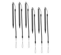 Holibanna Penna Stilo in Metallo Con Cordino Anti-smarrimento, 6 Pezzi Penna Per Tablet e Telefono Touchscreen Resistivo, Alta Precisione Per Scrittura e Disegno Professionale