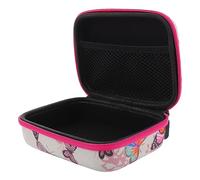Holibanna Per Fotocamera Per Bambini Custodia Protettiva Portatile Con Cerniera Organizer Per Fotocamera Compatta Con Design a Farfalla Accessorio Per Viaggi e Attività Outdoor Rosa
