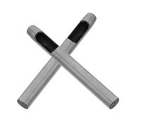 Holibanna Perforatrice per Cintura in Pelle e Cinturino Orologio 8 Mm, Set 2 Pezzi Punzone Rotondo in Acciaio per Artigianato, Taglierina Punzonatura per Pelle, Plastica e Gomma, Strumento
