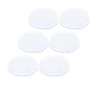 Holibanna Porta Spilli per Composizioni Floreali Ventose, Base di Fissaggio Floreale Trasparente in Plastica Resistente, Set da 6 Pezzi per Creazioni di Ikebana e Decorazioni Fai da Te