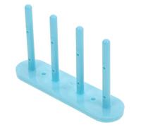 Holibanna Portabobine Magnetico in Plastica Blu e Filo da Cucire, Organizer Portatile per Cucito e Ricamo