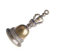 Holibanna Portachiavi Campanelli in Ottone 2 Pezzi Mini Ciondoli a Forma di Campana Resistenti Decorazioni Compatte per Feste e Uso Personale