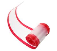 Holibanna Protezione per Porta in Plastica Rossa per Sicurezza e Ragazzi, Barriera Antischiacciamento Facile da Usare per Asili e Casa