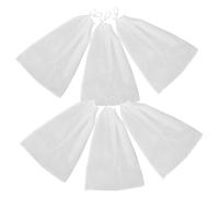 Holibanna Sacchetti Antipolvere per Stivali Non Tessuto Bianco Chiusura a Cordoncino 6 Pezzi, per Stoccaggio e Viaggio di Stivali di Pelle e Neve
