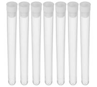 Holibanna Scatola Contenitore Plastica Trasparente 100 Pezzi per Aghi e Piccoli Oggetti Tappo, Design Compatto e Multiuso per Laboratori e Uffici