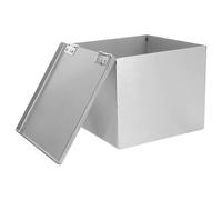 Holibanna Scatola di Protezione in Acciaio Inossidabile Custodia per Punto di Osservazione Elettrico da Esterno Contenitore Superficie Montata per Monitoraggio Sedimentazione